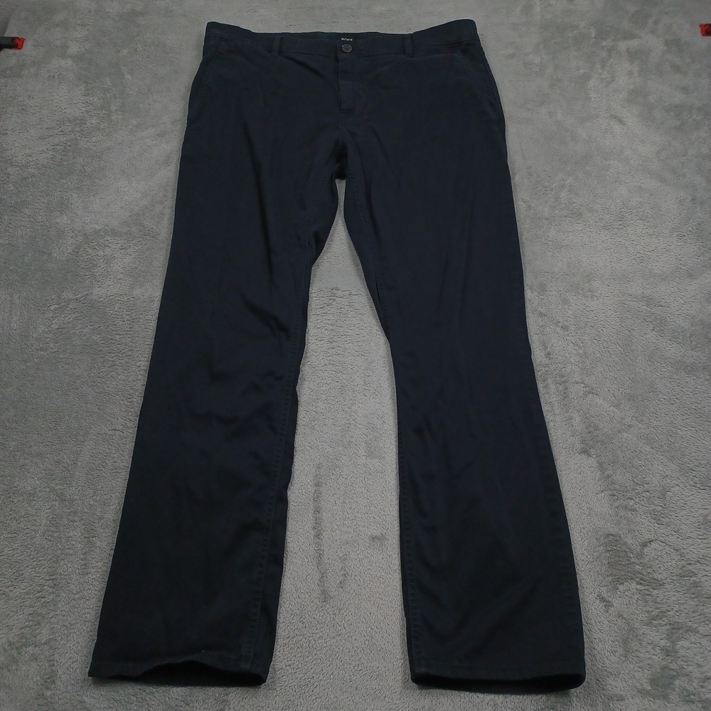 Hugo Boss Pants Mens 34x30 Black Regular Fit Pockets Preppy Straight